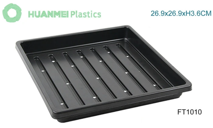 Plastic Flat Seeding Growing Tray for Green House, FT1010