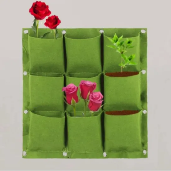 Hanging Plant Wall Flowers Pot Hanger Nursery Plant Grow Bags Wyz19204